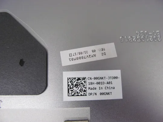 858-13 Кришка матриці 00GNKT AM2V7000M01 для  Dell Precision 7550 7560 оригінал Характеристики