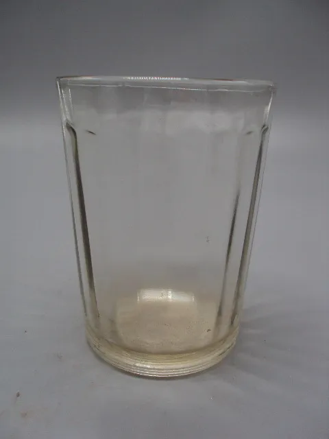 Стакан граненый маленковский стекло ссср клеймо трикветр 7К трилистник 9,8 см, диам.7,3см №15710 Продаж