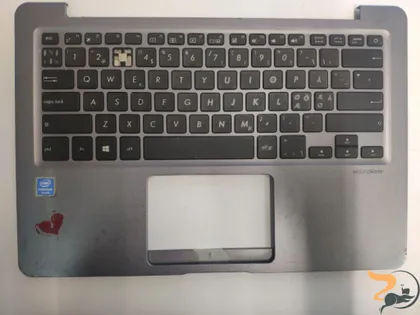 фото, Середня частина корпуса для ноутбука Asus L406SA, L406, E406, 13NB0HK1AP0411, б/в