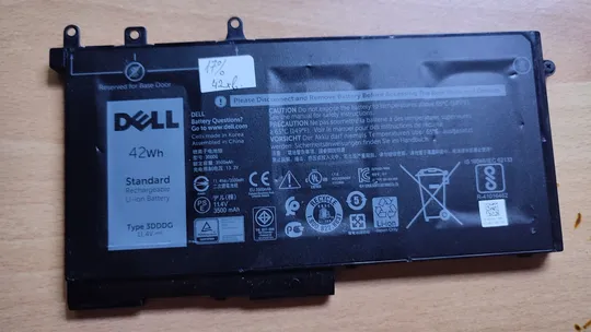 Батарея Dell 3DDDG 5480,5490,5580,5590 Ціна