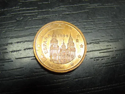 фото, 2 євроцента 1999 Іспанія