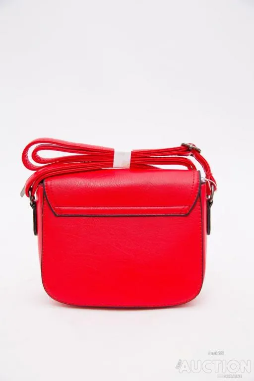 Клатч из кожзама, красного цвета, 167RF-83 З аукціону