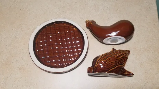 Набор для спецій керамічний Овочі облівна кераміка Вживане Недорого