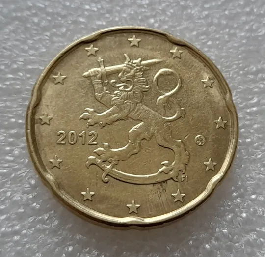 (8093 ря) 20 євроцентів 2012 Фінляндія (20 евроцентов 2012 Финляндия) Ціна