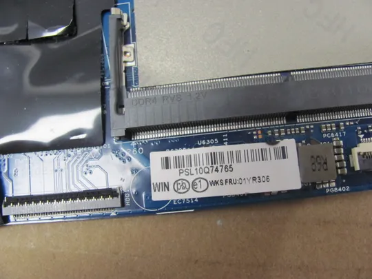 761-6 материнська плата РОБОЧА 01YR306 SR3L8  i7-8650U 448.0CW07.0011  для Lenovo Thinkpad T580 P52S  оригінал Характеристики