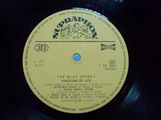 пластинка the blue effect kingdom of life №11603 Характеристики