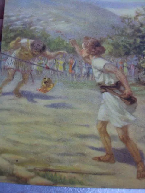 Купити открытка  давид и голиаф №1376