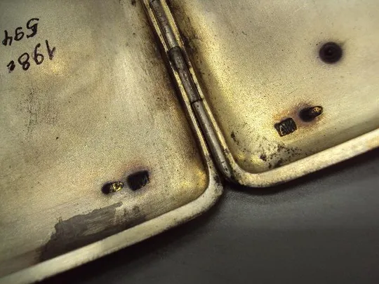 Портсигар барельеф девушка и цветы серебро 84 проба голова АИ вес 198,16 г размер 12,3х7,8 см №14333 Характеристики