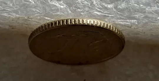 (6859) 1 грош 2014 (новий тип) гарна викрошка на аверсі (Польща, Польша, Polska) Недорого