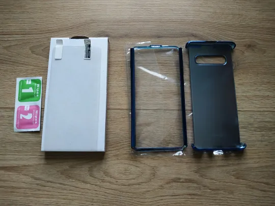 Чохол + захисна плівка на Samsung Galaxy S10 Plus G975 чехол + пленка на екран Де купити