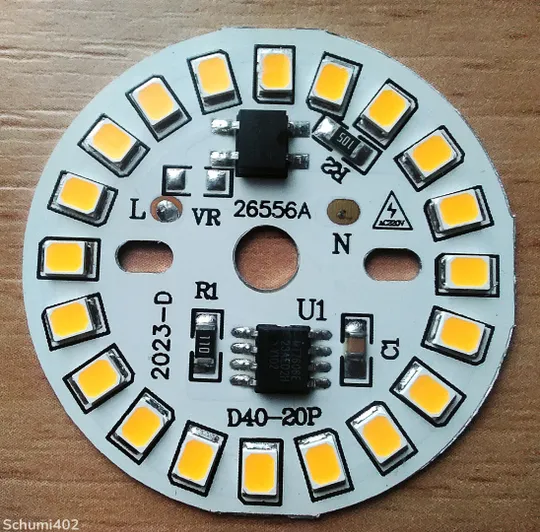 Світлодіодна матриця з драйвером LED 220В 9Вт Ціна