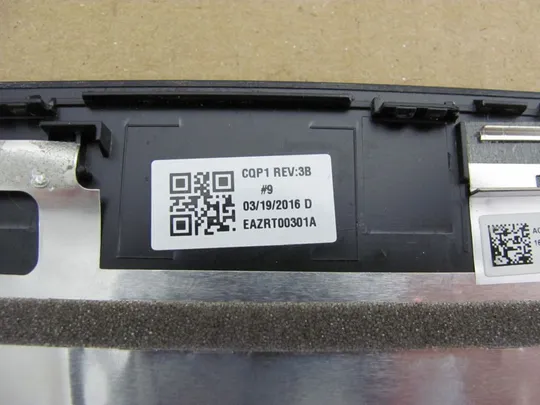 номер0249-15 кришка матриці Кришка дисплея Тильна кришка Корпус матриці Верхня кришка Задня кришка matrix cover   Top Case LCD Cover Rear Lid Back Cover Housing Cabinet EAZRT00301A для Acer Aspire E5 E5-573G E5-522 E5-532 оригінал З аукціону