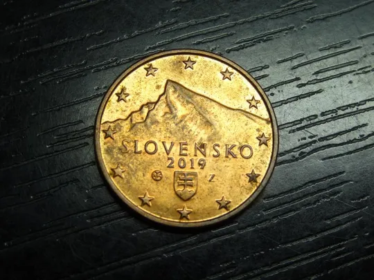 5 євроцентів 2019 Словаччина Ціна