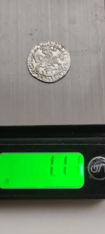 Отличная монета полугрош 1559 года Литва серебро Mwg628 З аукціону