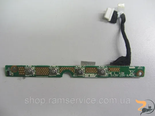 Кнопка включення для ноутбука Asus PC904HD, *08g2019p10m, б/в Ціна
