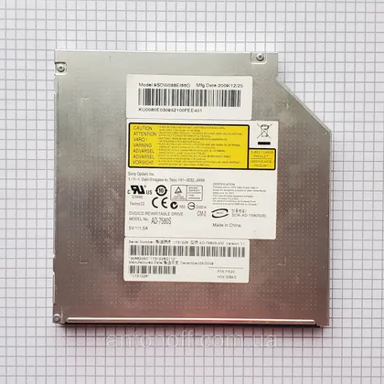 фото, DVD-RW привід Acer Aspire 5542 / Sony AD-7580S (12.7мм) для ноутбука оригінал з розборки