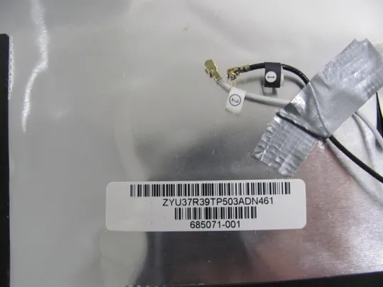 номер0163-2  Кришка матриці,Кришка дисплея,Тильна кришка,Корпус матриці,Задня кришка,matrix cover  685071-001 37R39TP50 для HP Pavilion G7 G7-2000 оригінал в Україні