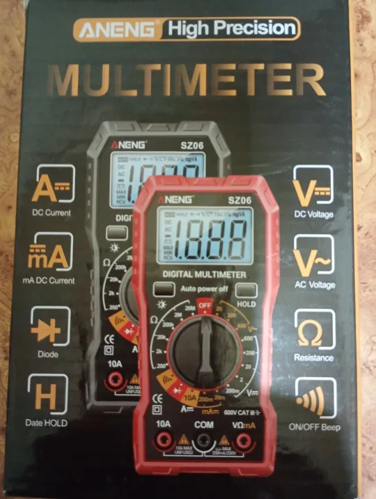 Купити Портативний цифровий мультиметр тестер Aneng SZ06