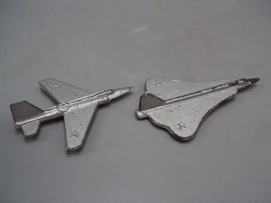 Детские игрушки авиация военная техника истребитель СУ-11 и СУ-7 металл ссср 2 шт №15357 З аукціону