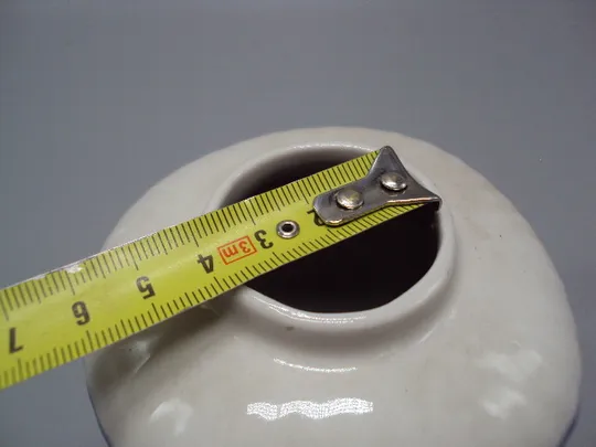 Чайница фарфор Полонне зхк баночка емкость для чая узор цветы высота 10,7 см №16030 Продаж