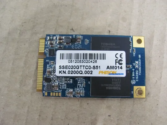 Купити номер0322-21 накопичувач  20GB mSATA SSD KN.0200Q.002 для Acer Aspire M3 MA50 M3-581TG оригінал