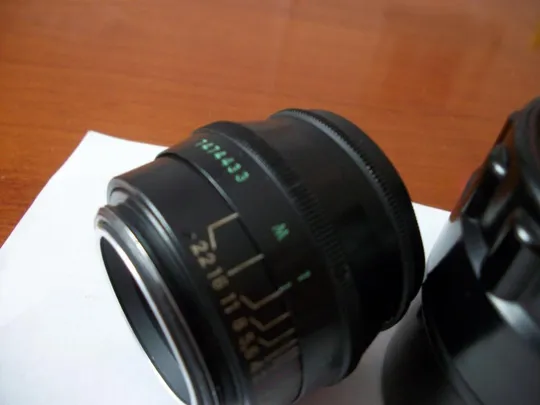 Купити Объектив Юпитер-8, М-39, черный, Made in USSR, No-7474433, футляр, светофильтр, крышка, чистые линзы