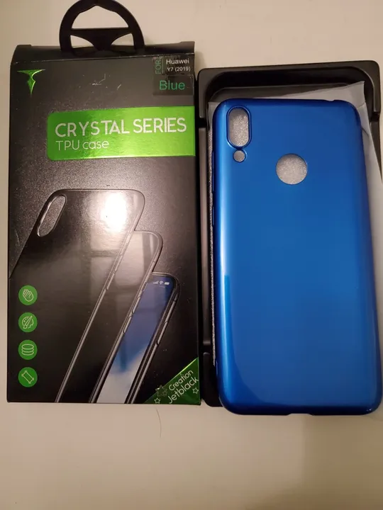Чехол чохол бампер Huawei Y7 2019 Blue Ціна