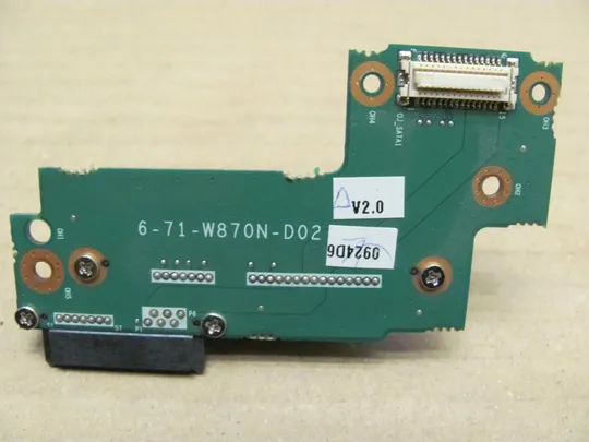 555-23 плата перехідник HDD DVD 6-71-W870N-D02 для Clevo W87CU оригінал Де купити