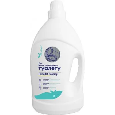 Средство для чистки унитаза DeLaMark с ароматом лимона 4 л (4820152332066) Ціна