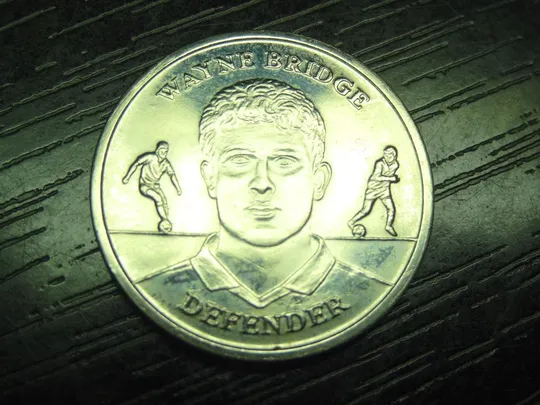 Жетон 2004 Національна збірна Англії - Вейн Брідж (захисник) Ціна