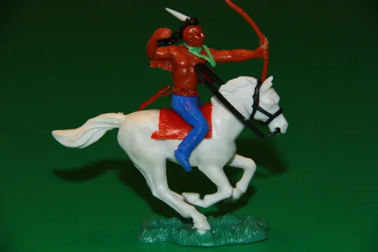 Купити ІРОКЕЗ свопет ІНДІАНЕЦЬ ЛУЧНИК НА КОНІ индеец WELO 50мм Гонконг копія BRITAINS