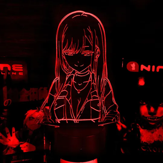 Акриловий світильник-нічник Марин Кітагава червоний tty-n001915 Ціна