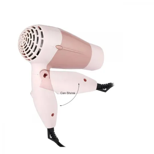 Фен для волос со складной ручкой на 2 режима работы 1000W 16*16 см Ціна