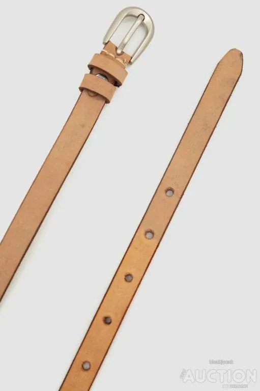 Купити Ремень женский тонкий, цвет светло-коричневый, 196R15Y0W15