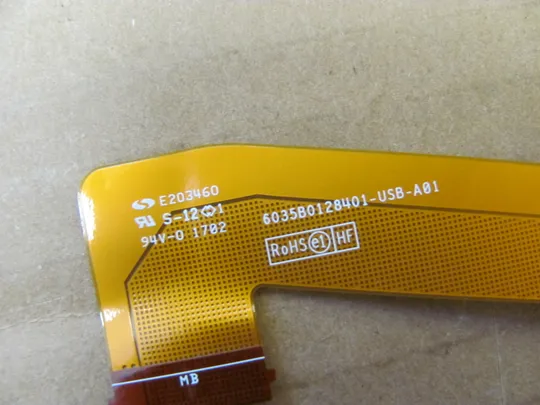 номер1005-3 плата VGA USB 6050A2854101 6050A2835701  6050A2898001 зі шлейфом 6035B0128401 для HP Elitebook 850 G3  850 G4 оригінал Недорого