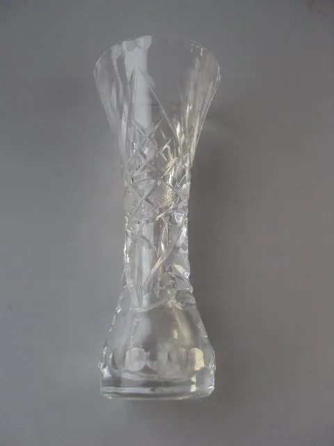 Ваза вазочка хрусталь высота 14,5 см №10329 Інтернет-аукціон