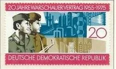 фото, ГДР 20 лет Варшавскому договору 1975