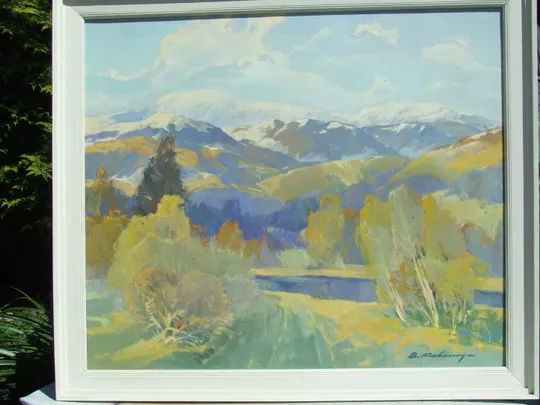 Закарпатская школа  Ердели Бокшая  Ковач  О .  раз.90х70 см.     также много другого. Ціна