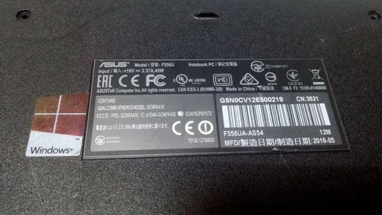 Ноутбук ASUS F556U Intel i5-6200U 2.80GHz/8Gb DDR3/320Gb/HD Graphic 520/ LED TFT 15.6" HD Продаж