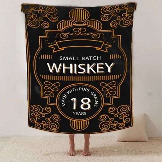 Плед 3D Whiskey 2656_B 12584 135х160 см Ціна