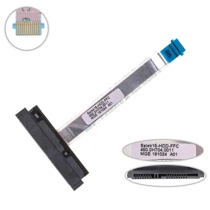 фото, Шлейф жесткого диска SSD/HDD для ноутбука Dell (inspiron G series: 3590, 5590), (450.0h704.0011)