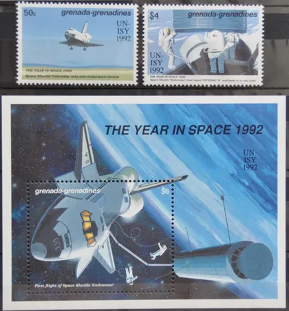 фото, Гренадины Космос Шаттл 1992