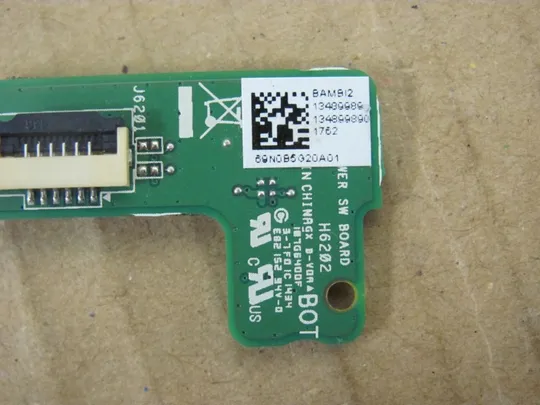 номер0016-32 Плата с кнопкой включения 1109000501 LENOVO IdeaPad Z710 G710 оригінал З аукціону