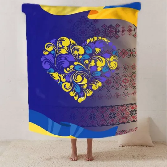 Купити Плед 3D патриотический Расписанные мечты 2632_A 12529 160х200 см