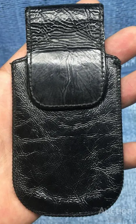 Чехол для телефона с магнитной застежкой, кожа, глянец, 12,5х6,5 см, для смартфона, плеера Ціна