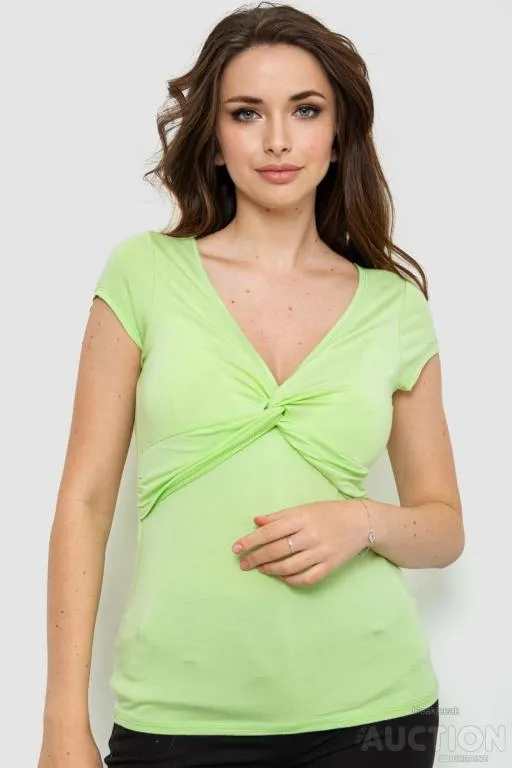 Футболка женская, цвет салатовый, 186R606 Ціна
