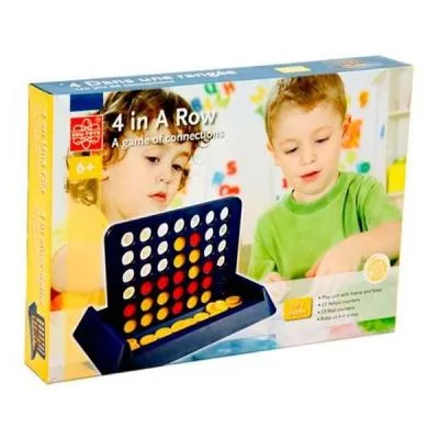 Купити Настольная игра EDU-Toys Четыре в ряд (GM004)