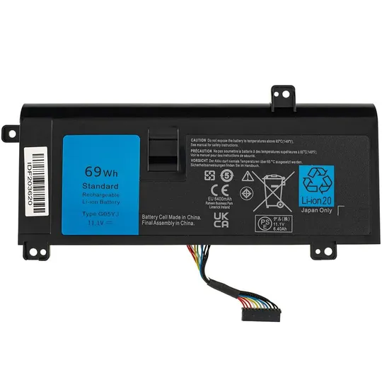 Батарея для ноутбука DELL G05YJ (Alienware 14 M14x R3 R4) 11.1V 6400mAh 69Wh Black З аукціону