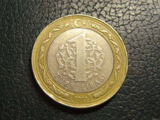 1 ліра 2012 Туреччина Ціна