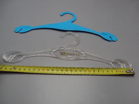 Купити Вішак для одягу Тремпель плечики пластик вешалка для одежды лот 2 шт №18538Л